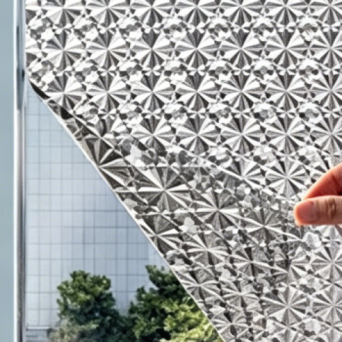 3D Relief Laser Static Window Film