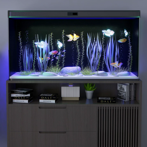 Opaque Black Fish Tank Film